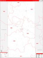 Perry, Ms Wall Map Zip Code