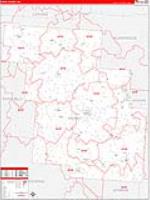 Perry, Oh Carrier Route Wall Map