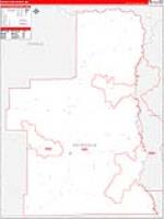 Petroleum, Mt Carrier Route Wall Map