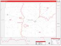 Phillips, Co Carrier Route Wall Map