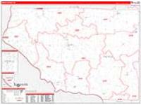 Pierce, Wi Carrier Route Wall Map
