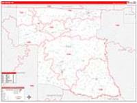 Pike, Ar Carrier Route Wall Map