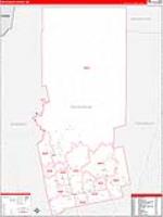 Piscataquis, Me Carrier Route Wall Map