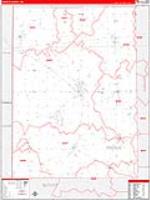 Preble, Oh Carrier Route Wall Map