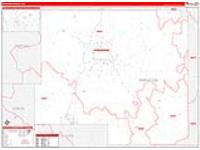 Prentiss, Ms Carrier Route Wall Map