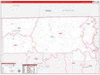 Putnam, Mo Carrier Route Wall Map