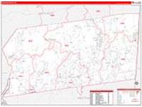 Putnam, Ny Carrier Route Wall Map
