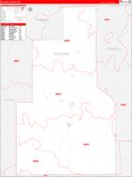 Quitman, Ms Wall Map