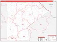 Ralls, Mo Carrier Route Wall Map