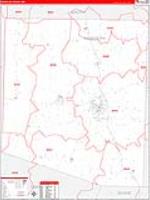 Randolph, Mo Carrier Route Wall Map