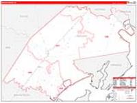 Refugio, Tx Carrier Route Wall Map