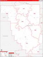 Reynolds, Mo Carrier Route Wall Map