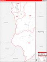 Rich, Ut Carrier Route Wall Map