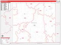 Ringgold, Ia Carrier Route Wall Map