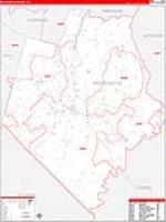 Rockcastle, Ky Carrier Route Wall Map