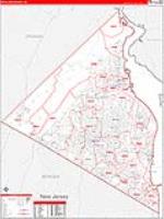 Rockland, Ny Carrier Route Wall Map