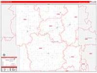 Rolette, Nd Carrier Route Wall Map