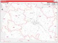 Ross, Oh Carrier Route Wall Map