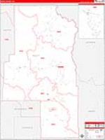 Routt, Co Carrier Route Wall Map