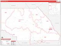 Saguache, Co Carrier Route Wall Map