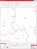 Sanborn, Sd Carrier Route Wall Map