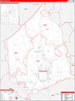 Scott, Ky Carrier Route Wall Map