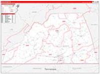 Scott, Va Carrier Route Wall Map
