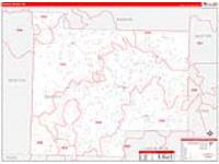Searcy, Ar Carrier Route Wall Map