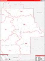 Shannon, Mo Carrier Route Wall Map