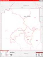 Shannon, Sd Carrier Route Wall Map