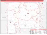 Shelby, Mo Carrier Route Wall Map