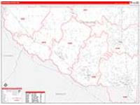 Sherburne, Mn Carrier Route Wall Map