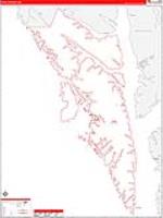 Sitka Borough (), Ak Carrier Route Wall Map