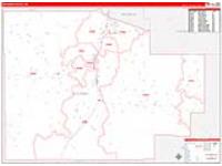 Socorro, Nm Carrier Route Wall Map