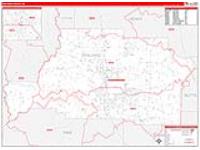 Spalding, Ga Carrier Route Wall Map