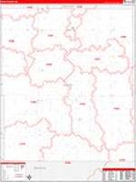 Spink, Sd Carrier Route Wall Map