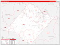 Spotsylvania, Va Wall Map