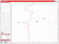 Stanton, Ks Carrier Route Wall Map