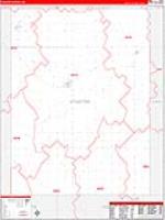Stanton, Ne Carrier Route Wall Map