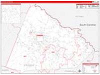 Stephens, Ga Carrier Route Wall Map