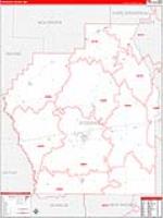 Stoddard, Mo Carrier Route Wall Map