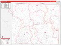 Stokes, Nc Carrier Route Wall Map