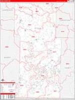 Stone, Mo Carrier Route Wall Map