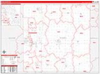 Story, Ia Carrier Route Wall Map