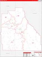 Sublette, Wy Carrier Route Wall Map