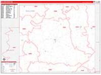 Sullivan, Mo Carrier Route Wall Map