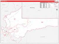 Summit, Ut Carrier Route Wall Map