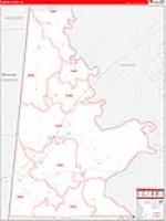 Sumter, Al Carrier Route Wall Map