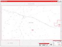 Sutton, Tx Carrier Route Wall Map