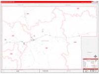 Sweetwater, Wy Carrier Route Wall Map